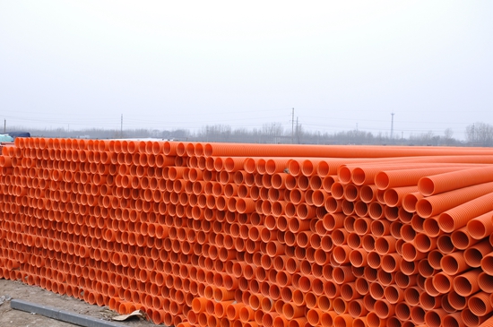 MPP電力電纜單壁波紋護套管 (1)